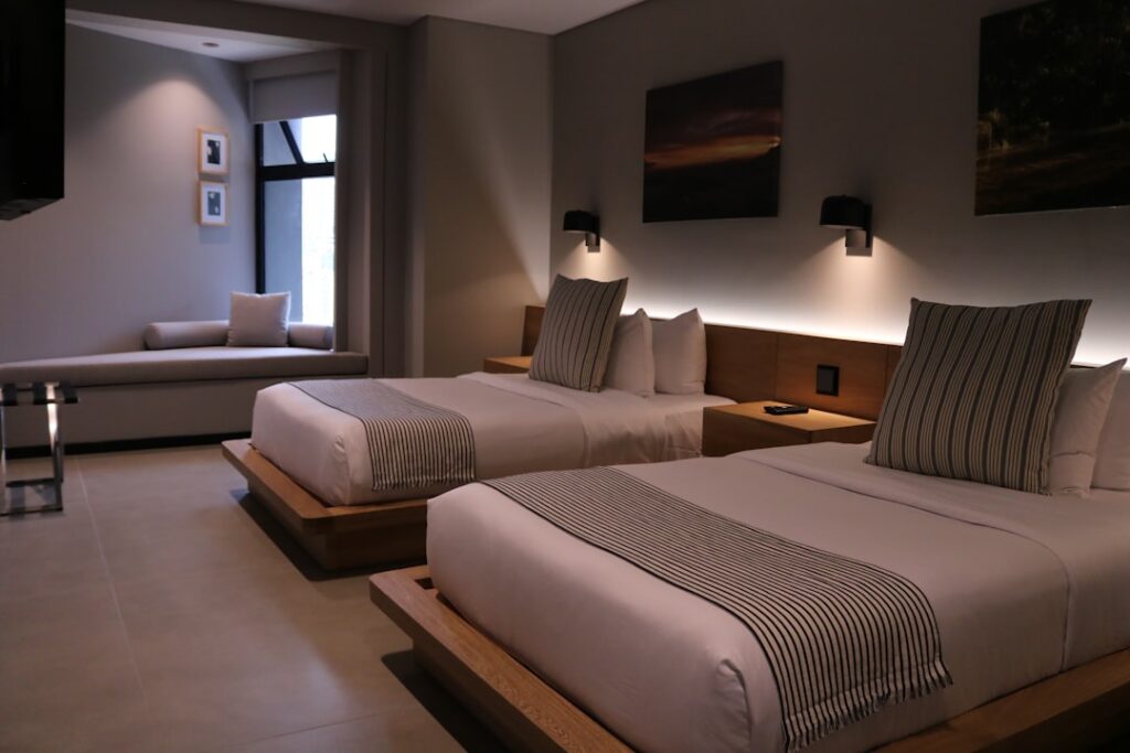 Rust en eenvoud met een Japandi stijl slaapkamer